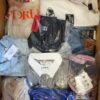 The photo shows a package with clothing in the category B.