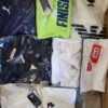 The photo shows a package with clothing in the category B.