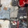 The photo shows a package with clothing in the category D.