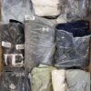 The photo shows a package with clothing in the category D.