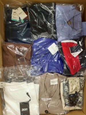 The photo shows a package with clothing in the category C.
