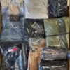 The photo shows a package with clothing in the category C.