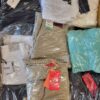 The photo shows a package with clothing in the category C.