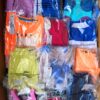The photo shows a package with clothing in the category N.