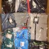 The photo shows a package with clothing in the category AP.