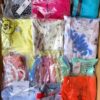 The photo shows a package with clothing in the category N.