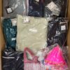 The photo shows a package with clothing in the category AP.