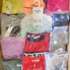 The photo shows a package with clothing in the category N.