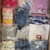 The photo shows a package with clothing in the category N.