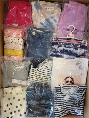 The photo shows a package with clothing in the category N.