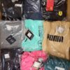 The photo shows a package with clothing in the category AP.