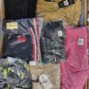 The photo shows a package with clothing in the category BB.