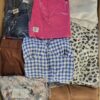 The photo shows a package with clothing in the category BB.