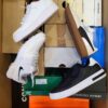 The photo shows a package with footwear in the category CS.