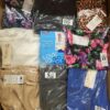 The photo shows a package with clothing in the category AR.