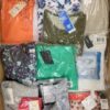 The photo shows a package with clothing in the category A.