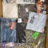 The photo shows a package with clothing in the category A.