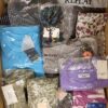 The photo shows a package with clothing in the category A.