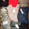 The photo shows a package with clothing in the category U.