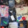 The photo shows a package with clothing in the category B.
