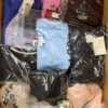 The photo shows a package with clothing in the category B.