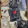 The photo shows a package with clothing in the category B.