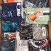 The photo shows a package with clothing in the category B.