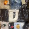 The photo shows a package with clothing in the category C.