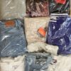 The photo shows a package with clothing in the category C.