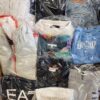 The photo shows a package with clothing in the category C.