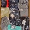 The photo shows a package with clothing in the category AP.