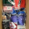 The photo shows a package with clothing in the category AU.