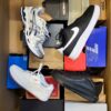 The photo shows a package with footwear in the category CS.