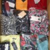 The photo shows a package with clothing in the category AP.