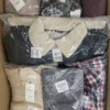 The photo shows a package with clothing in the category YA.