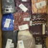 The photo shows a package with clothing in the category YA.