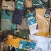 The photo shows a package with clothing in the category H.
