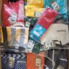 The photo shows a package with clothing in the category H.
