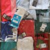 The photo shows a package with clothing in the category H.