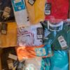 The photo shows a package with clothing in the category H.