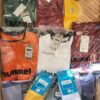 The photo shows a package with clothing in the category H.