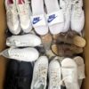 The photo shows a package with footwear in the category CSU.
