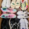 The photo shows a package with footwear in the category CSU.