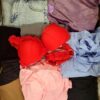 The photo shows a package with clothing in the category BSN.