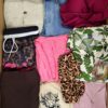 The photo shows a package with clothing in the category BSN.