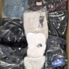 The photo shows a package with clothing in the category B.