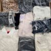 The photo shows a package with clothing in the category D.