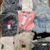 The photo shows a package with clothing in the category D.
