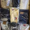 The photo shows a package with clothing in the category C.