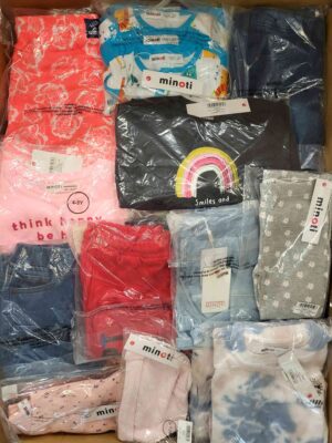 The photo shows a package with clothing in the category N.